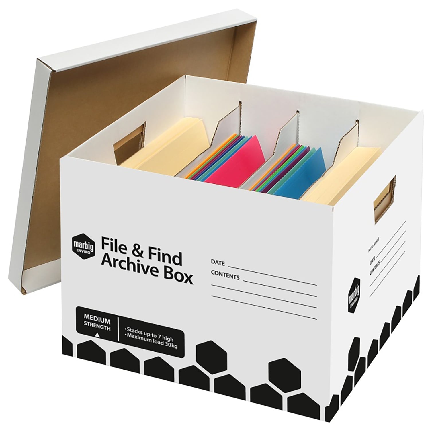 Marbig Archive Box File & Find Impact