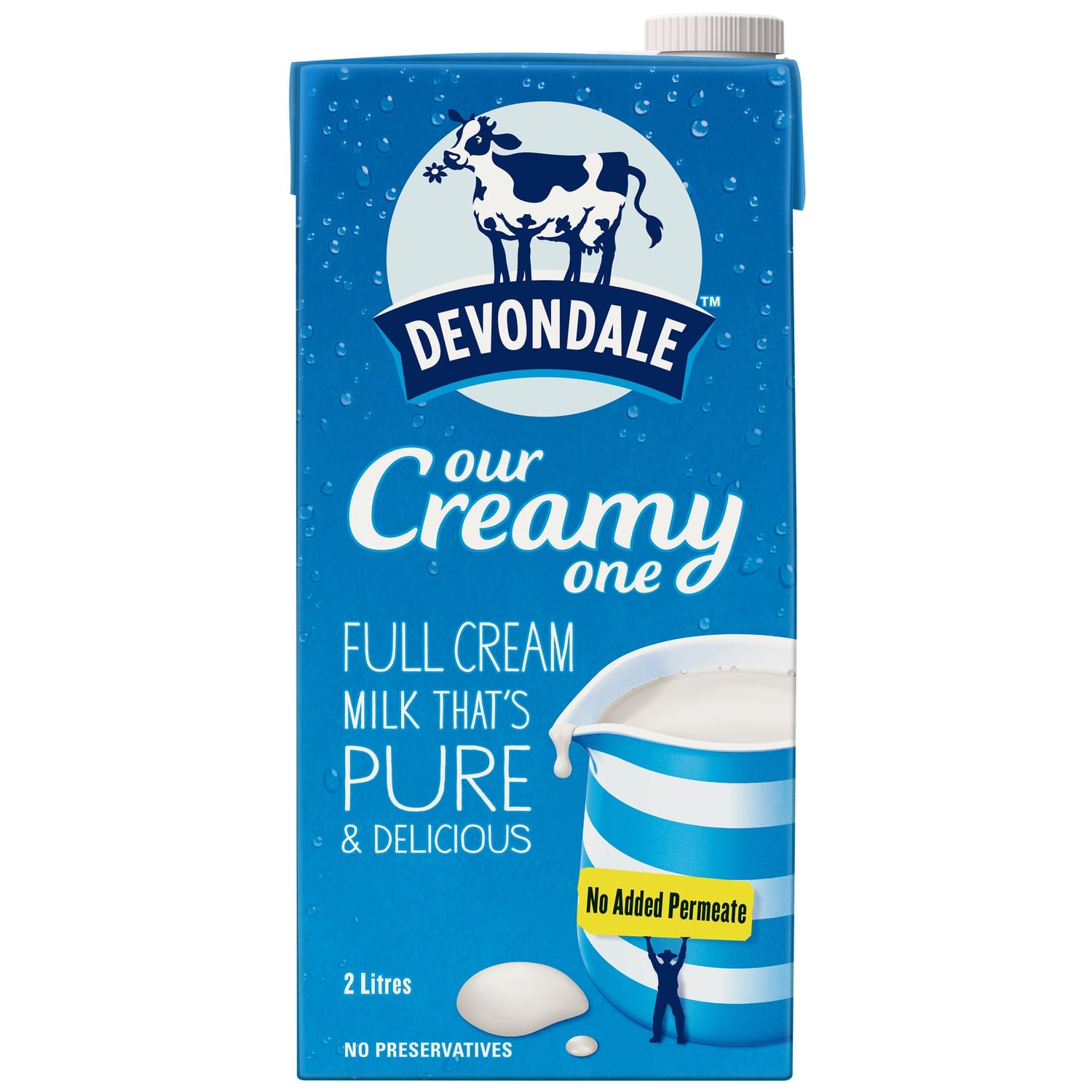 Devondale Milk Uht Full Cream 2 Litre Impact
