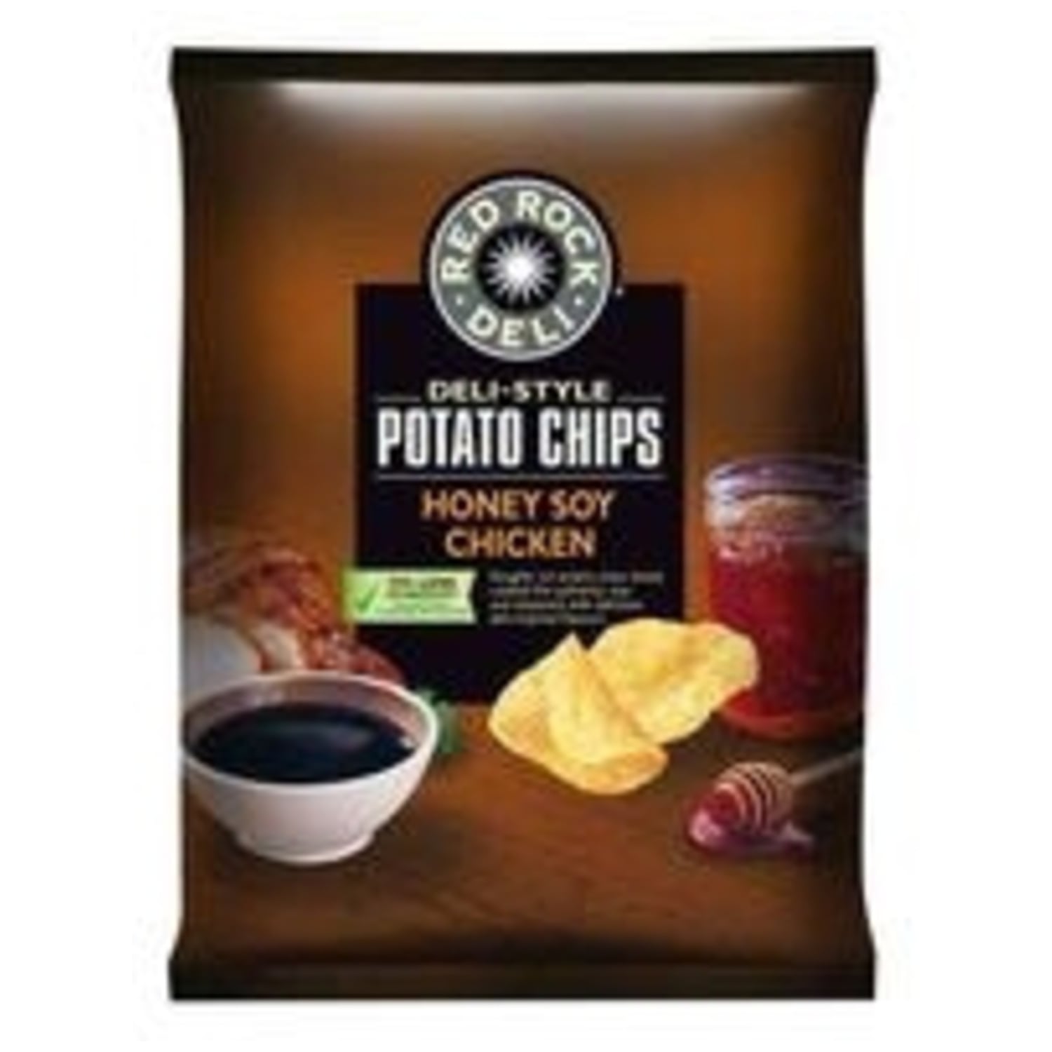 Chips Red Rock Deli Honey Soy Chicken 165g Impact