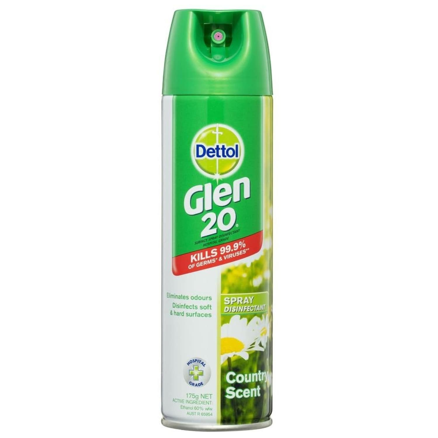 Disinfectant Surface Spray Glen 20 Country Scent Air Freshener 175gm Impact
