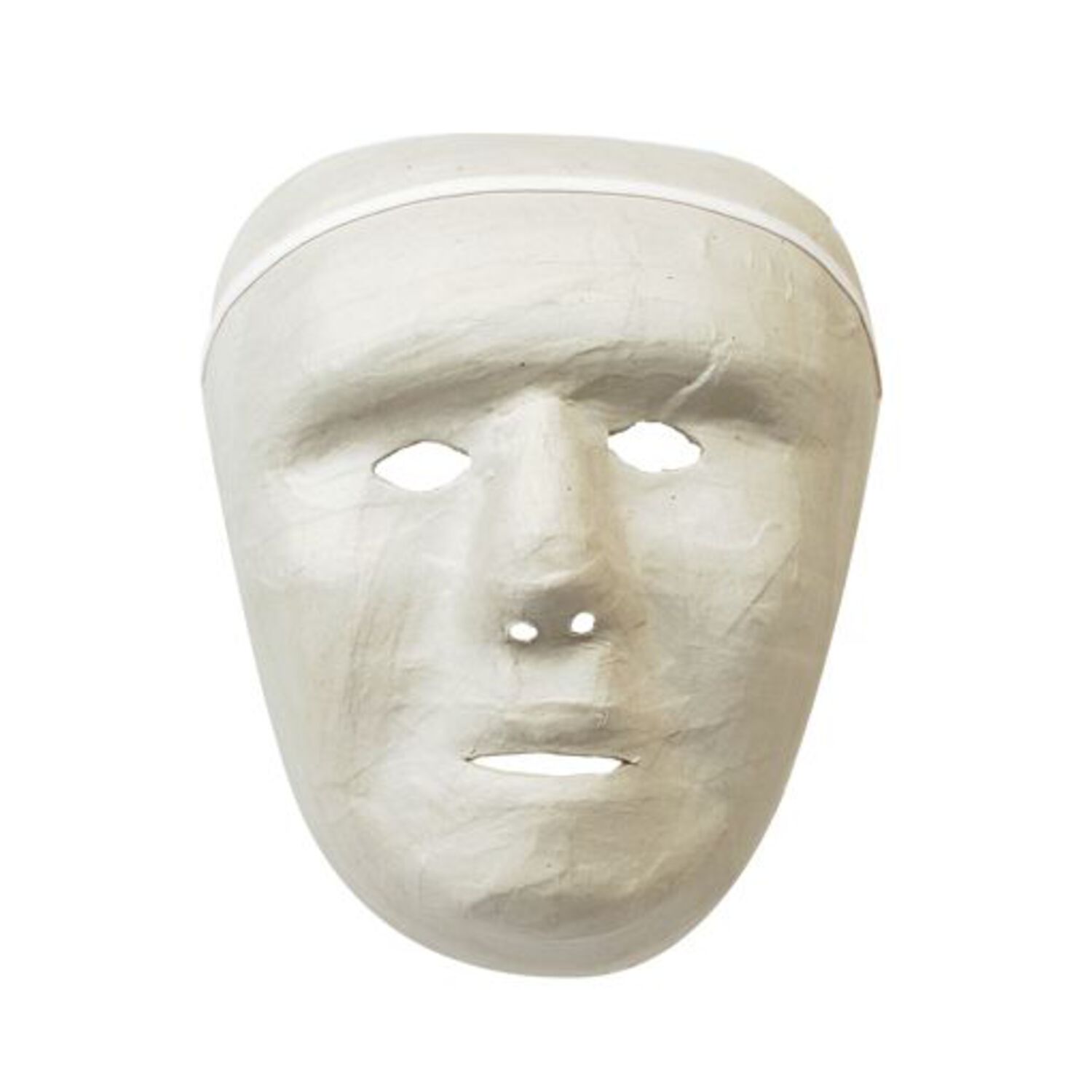 Papier Mache Full Face Mask - Impact