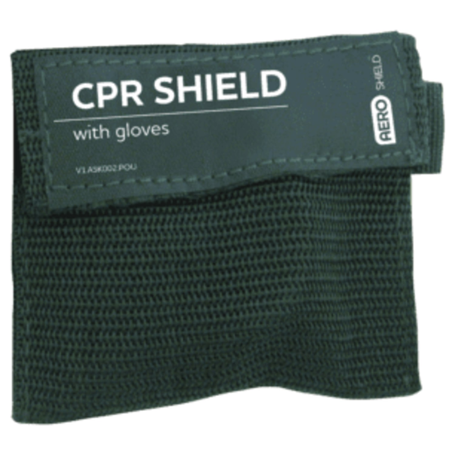 AEROSHIELD Key Ring CPR Face Shield + Gloves Impact