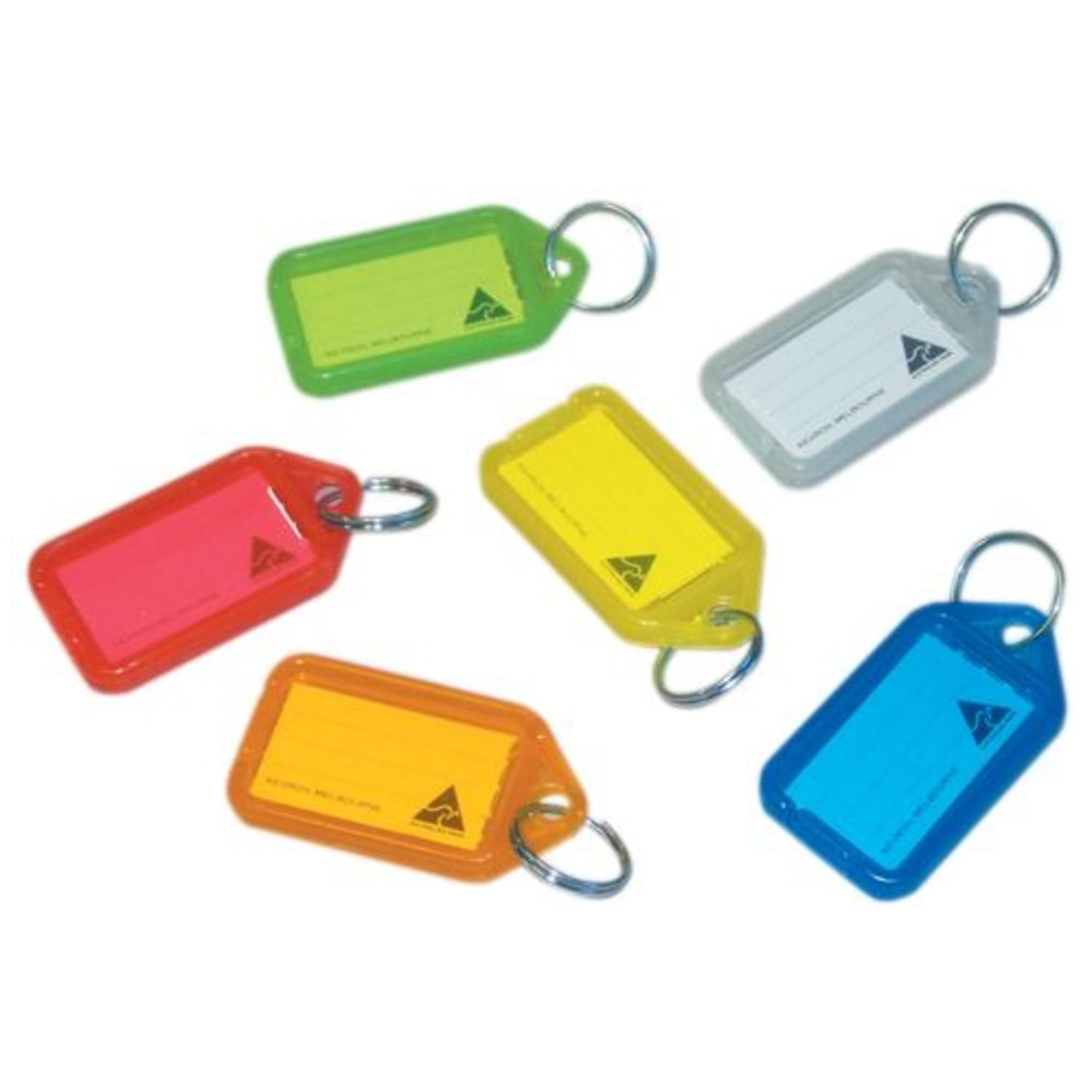 Key Tags Kevron Assorted 50 Pack Impact