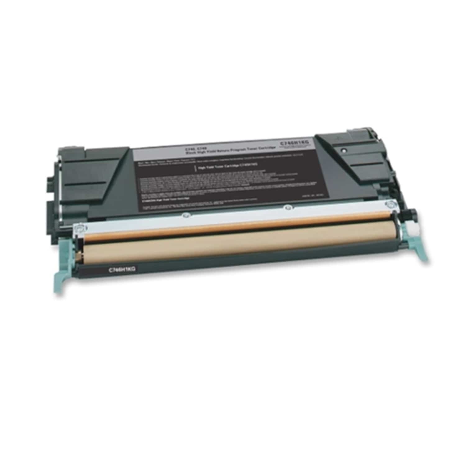 Lexmark Genuine C746H1KG BLACK HY Return Program Toner Cartridge