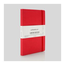 Notebook A5 Limited Edition Ruled Paper Back Ruby