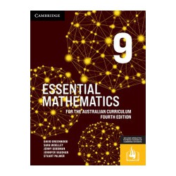 Essential Mathematics for the Australian Curriculum Year 9 Fourth Edition (digital) - 2 Year re activation if Print book Ordered (Book Hire Only)