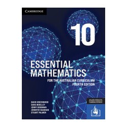 Essential Mathematics for the Australian Curriculum Year 10 Fourth Edition (digital) - 2 Year re activation if Print book Ordered (Book Hire Only)
