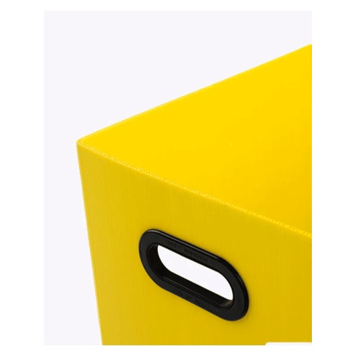 Eco Bin 60L Mixed Recycling Bin in Yellow