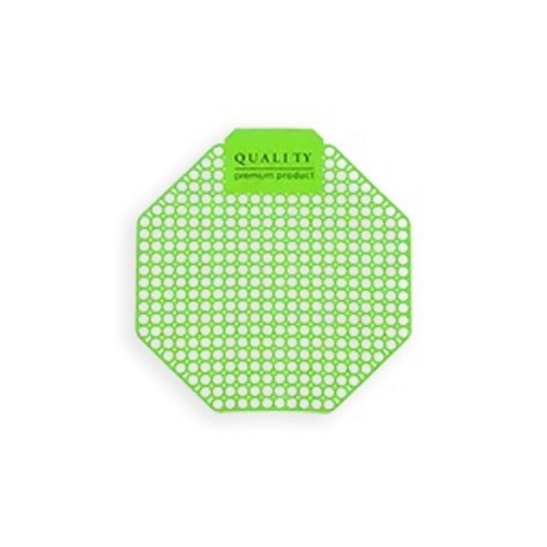 JaniSource Wave 3D Urinal Screen Deodorizer – Cucumber Melon Scent, Pack Of 10