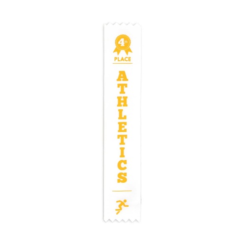 HART Athletics Ribbons 4th Place - Pack of 50 - Impact