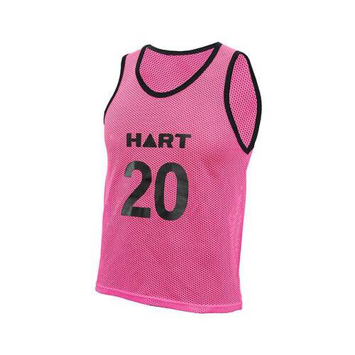 HART Numbered Training Vests Senior - Fluro Pink