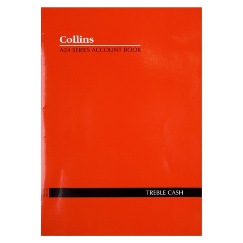 Collins A24 Series 3 Money Column A4 Account Book 10203