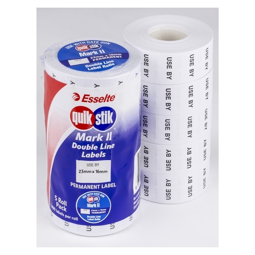 Quikstik Mark Ii Date Gun Labels Use By Perm 1000/Lpr - Impact