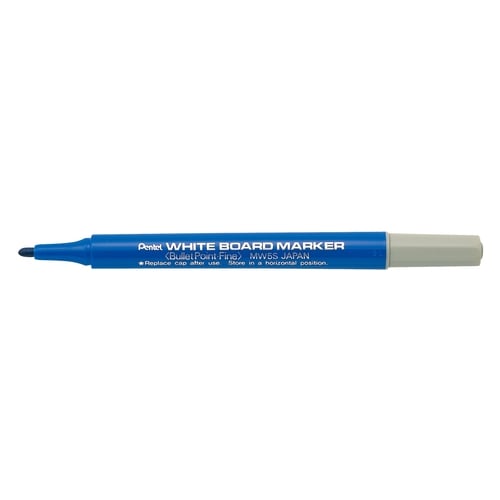 Pentel Dry Erase Bullet Tip Fine - Blue | Above Ground Art Supplies